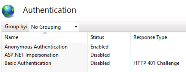 Adding the IIS AppPool identity to the security dialog