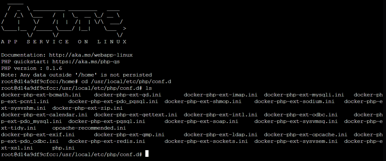 php opcache config
